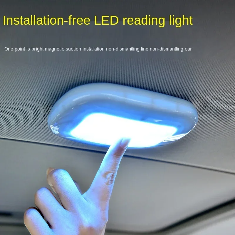 

Car ceiling lights 10LED Night Reading Light USB Charging Magnetic Dome lamp Trunk lamp Decorative light led car interior light