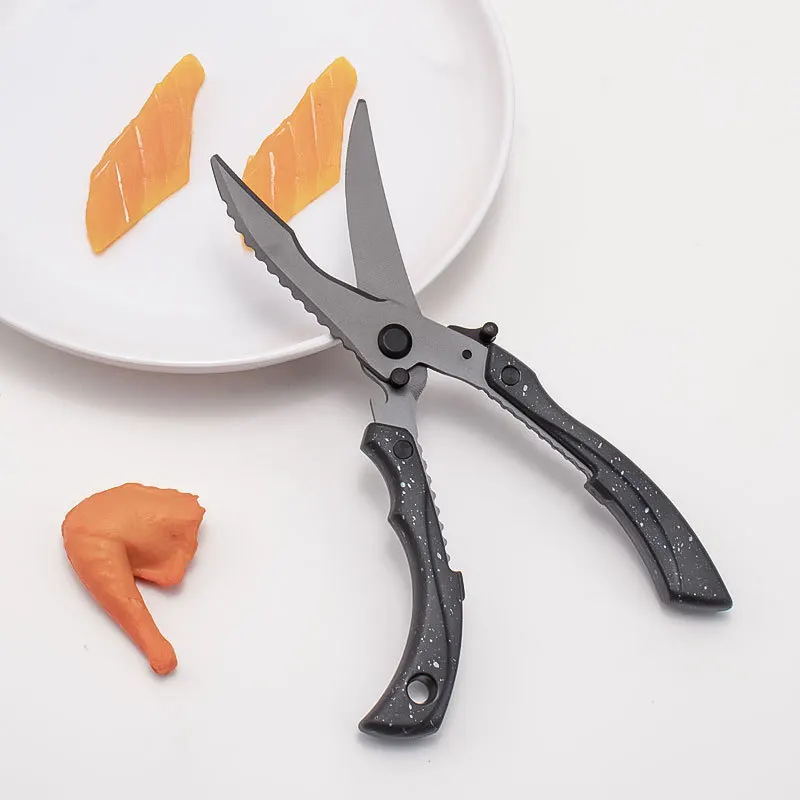 

Multifunctional Kitchen Professional Chicken Bone Scissors Extra Large Thickened Labor-saving Bone Fish Cutters Household