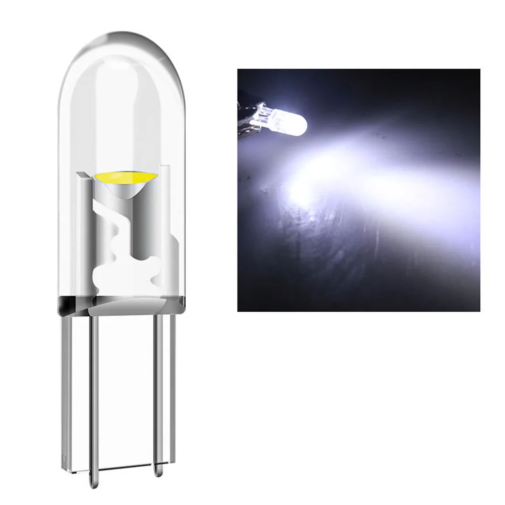 

10pcs T5 LED Interior Lights for For automotive Dashboard Indicators with Built in Resistor Module for Stable Current