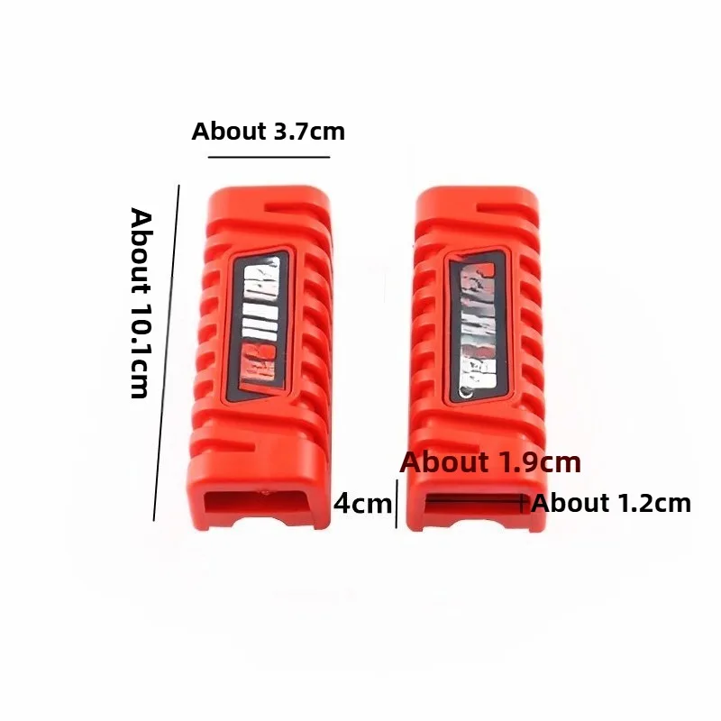 1 Pair Adjustable Footrest Non-slip Front Foot Pedal Rubber Cover Anti-slip Foot Universal Motorcycle Off-road Motorcycle