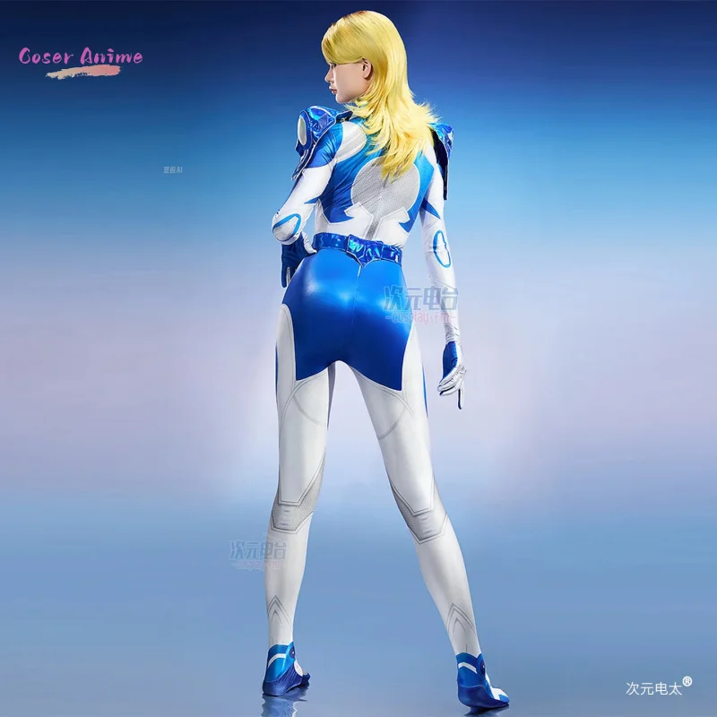 Juego Rivals Invisible mujer Cosplay disfraz uniforme Halloween carnaval fiesta Navidad juego ropa de rol