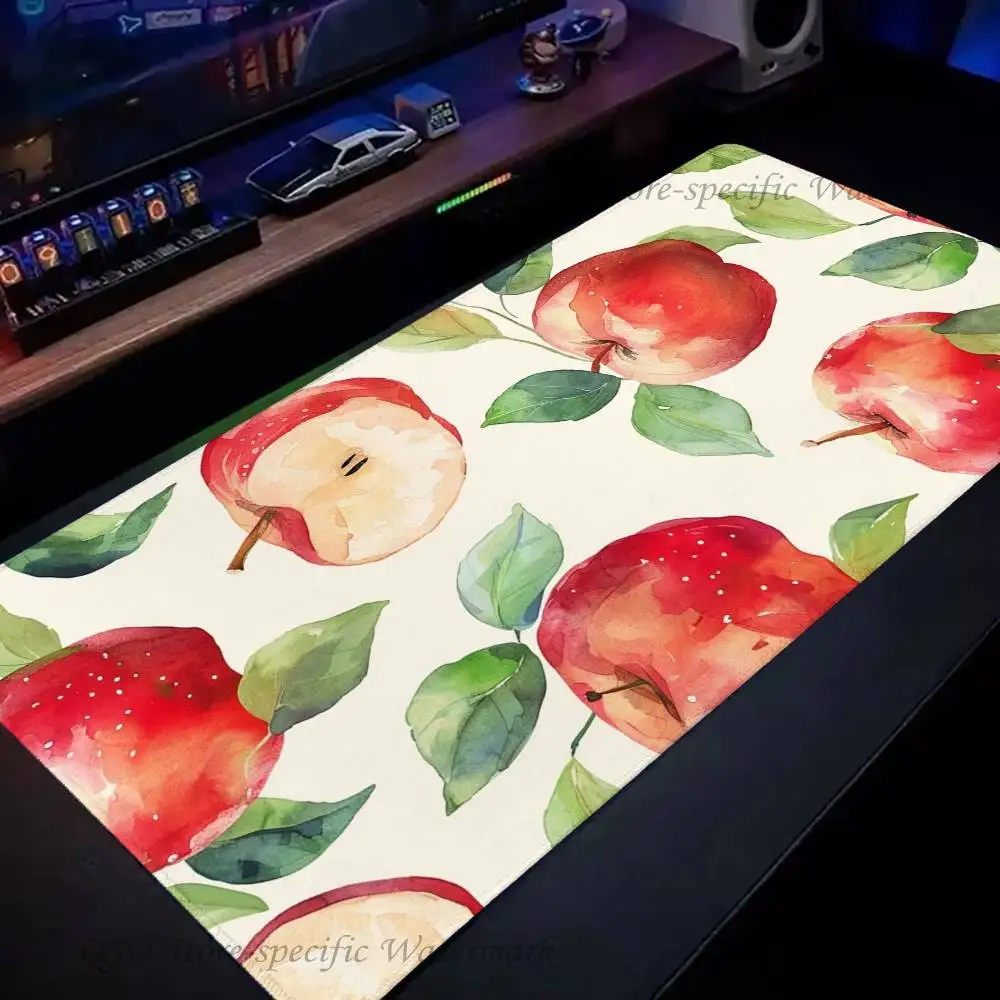 Interesting Apple Abstraction Mousepad Non-slip Suitable For Office Computers Laptops E-sports Game Desk Mats XXL Keyboard