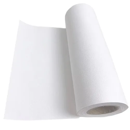 Imagen 1 del producto Rollo de lona de algodón de 5 m/rollo, blanco en blanco especializado adecuado para pintura al óleo, pigmentos acrílicos, 27,37,47,,57,67,77,87 cm de ancho, HB-02