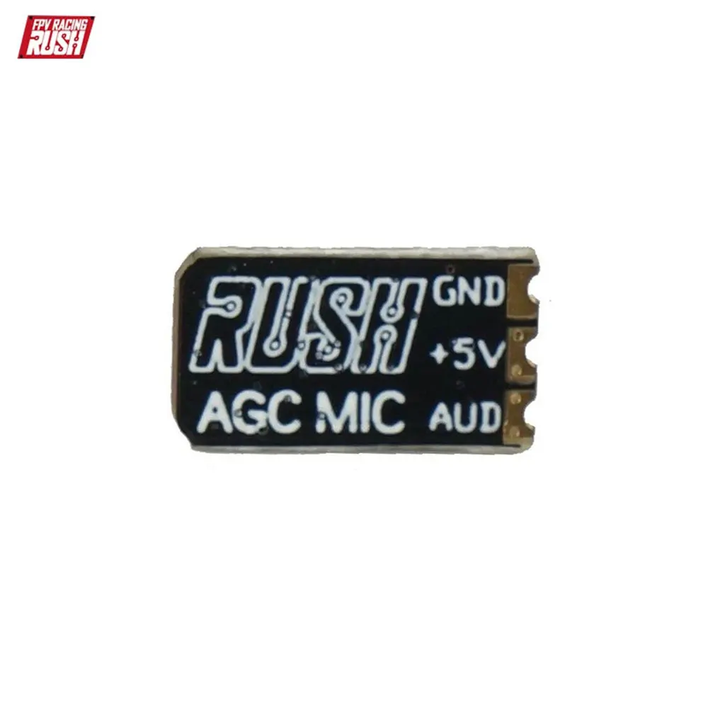 RUSH AGC 5V DC MIC Microfono per RUSH TANK Mini FPV RC Drone Trasmettitore VTX