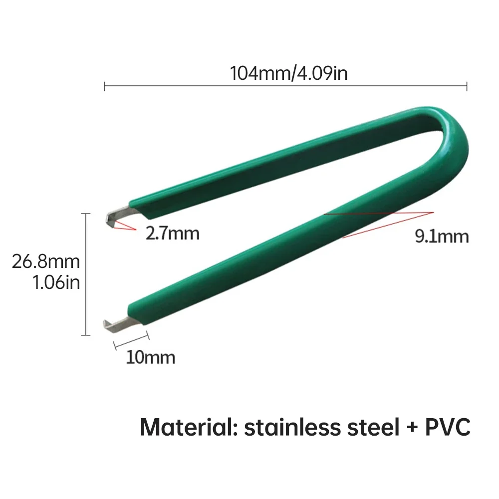 Anti-Static IC Chip U Sahpe Puller Extractor For Circuit Board Components Extraction Removal CPU Clamping PLCC Puller Clips