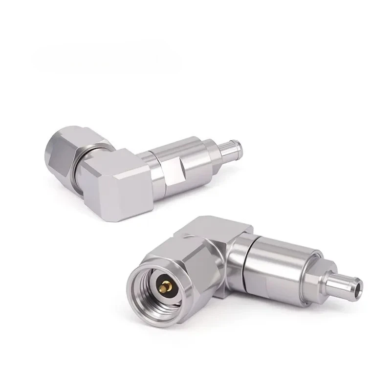 2.92Mm Male Right Angle Connector 50 Ohm, Stainless Steel, RoHS Compliant for 047 