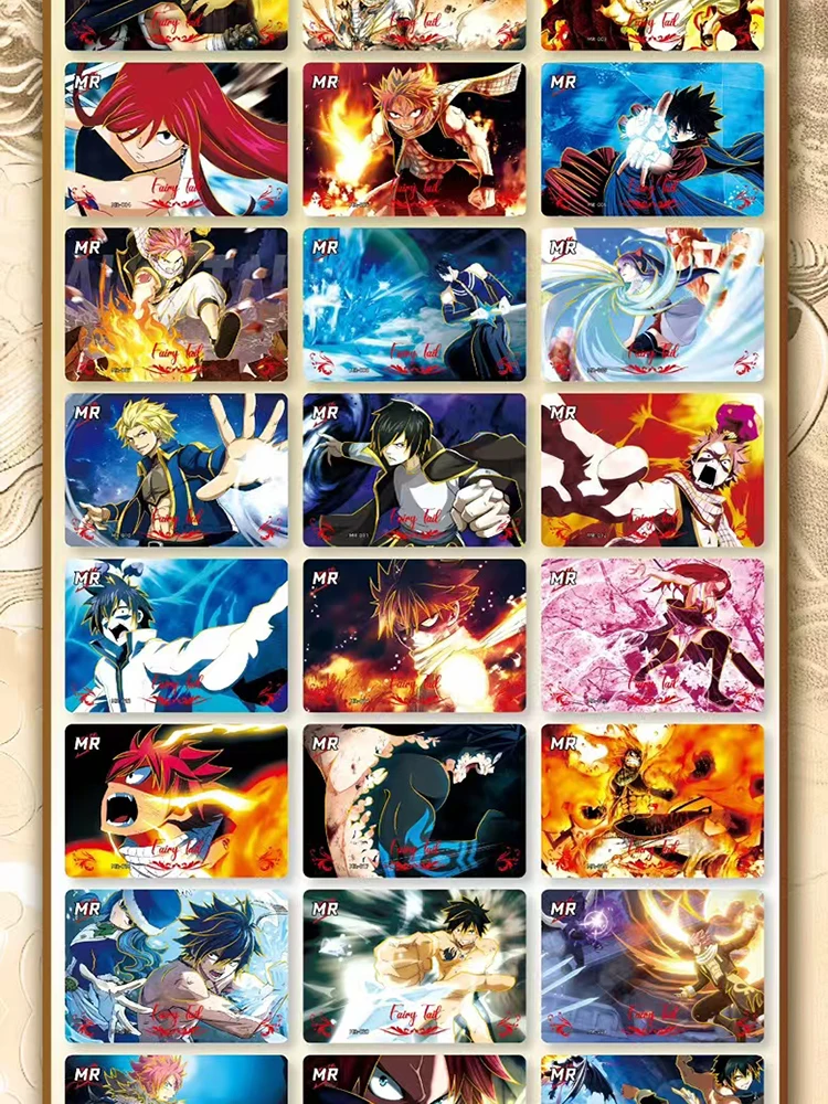 2025 Newest Yika Fairy Tail Collection Cards Booster Box Gojo Satoru Nanami Sukuna Hobbies Chrismas Gift