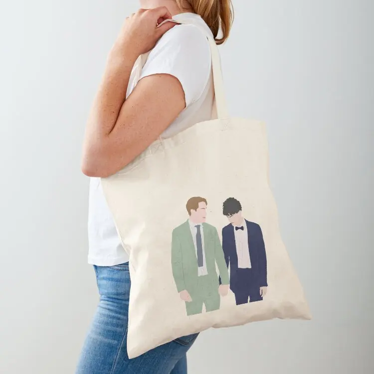 

Nick and Charlie at the prom heartstopper Tote Bag tote bag screen custom bags shoping bag tote woman