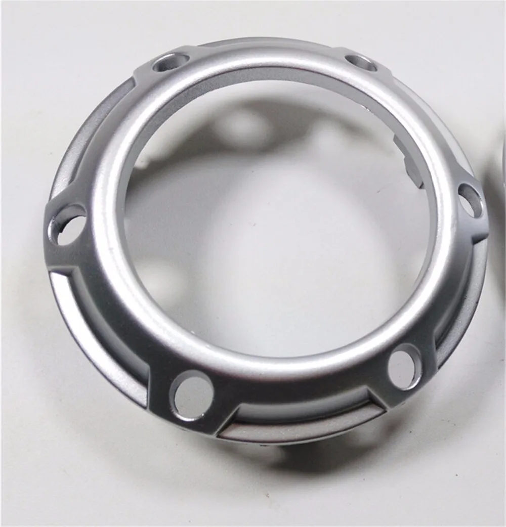 Silver color painted Front Fog Lamp Frame for OUTLANDER AIRTREK Fog Lamp Cover for Mitsubishi 2007-09 Outlander ex 6400A739