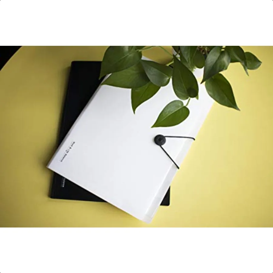 UFan مجلد ملفات قابل للتوسيع المنظم 5 جيوب A4 حجم الرسالة الأكورديون منظم الملفات المحمولة توسيع صندوق حفظ الملفات البلاستيك أ