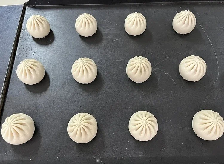 2024 آلة صنع كعكة باوزي الصينية المحشوة على البخار الجديدة خط إنتاج باوزي