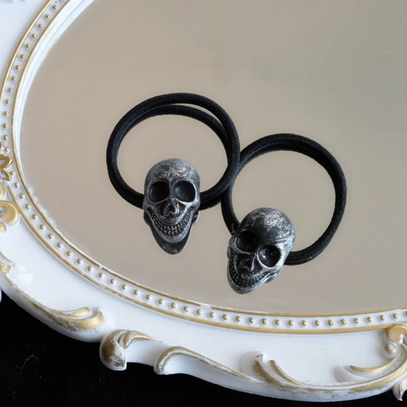 652f Gothics Schädel Haarband cool