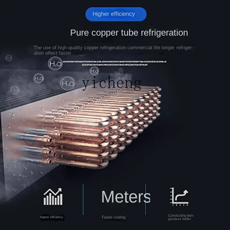 Freeze Storage Display Cabinet Vertical Industrial Refrigerator Double Door Three Door Fresh Cabinet
