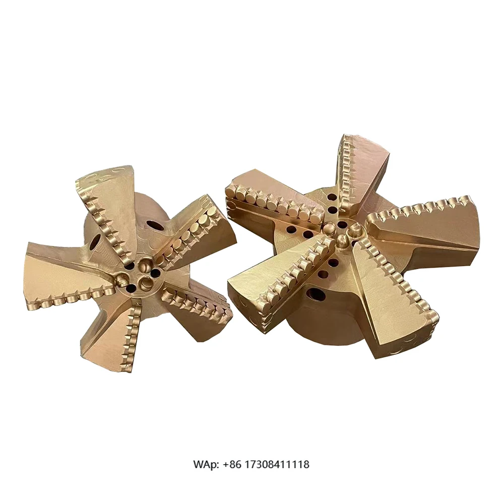 

Drill Bit Drilling Tools HHWW 5 Wings PDC Concave Hard Rock Water Well Drilling