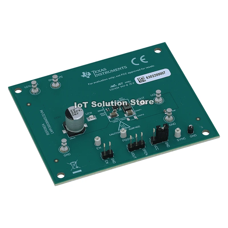 LMR36506EVM Automotive 3-V to 65-V, 0.6-A ultra-small synchronous buck converter evaluation module