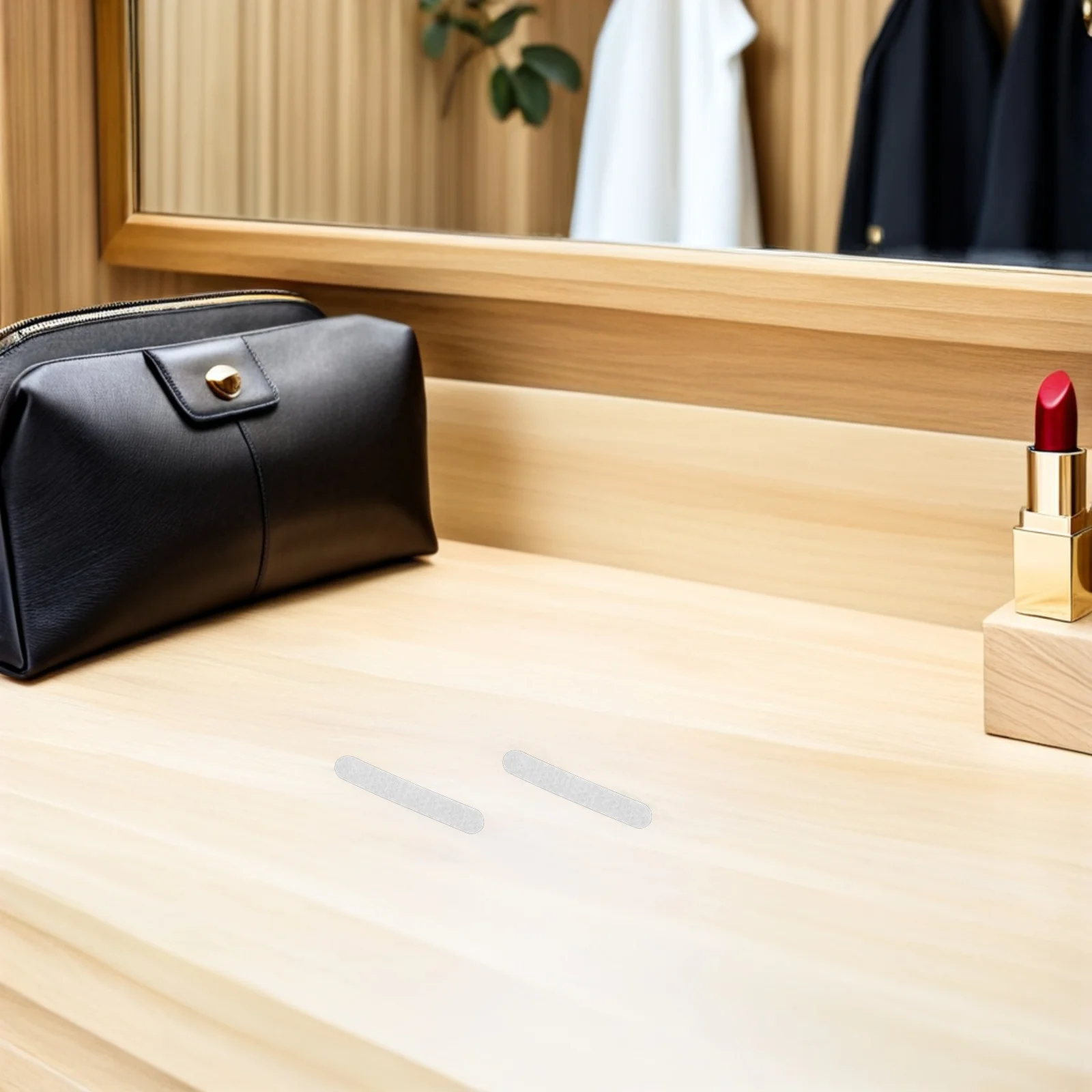 

150Pcs Anti-Skidding Hanger Grips Silicone Clothing Strips Self-Adhesive Non-Slip Hanger Pads Closet Use Non-Slip Cloth Pad