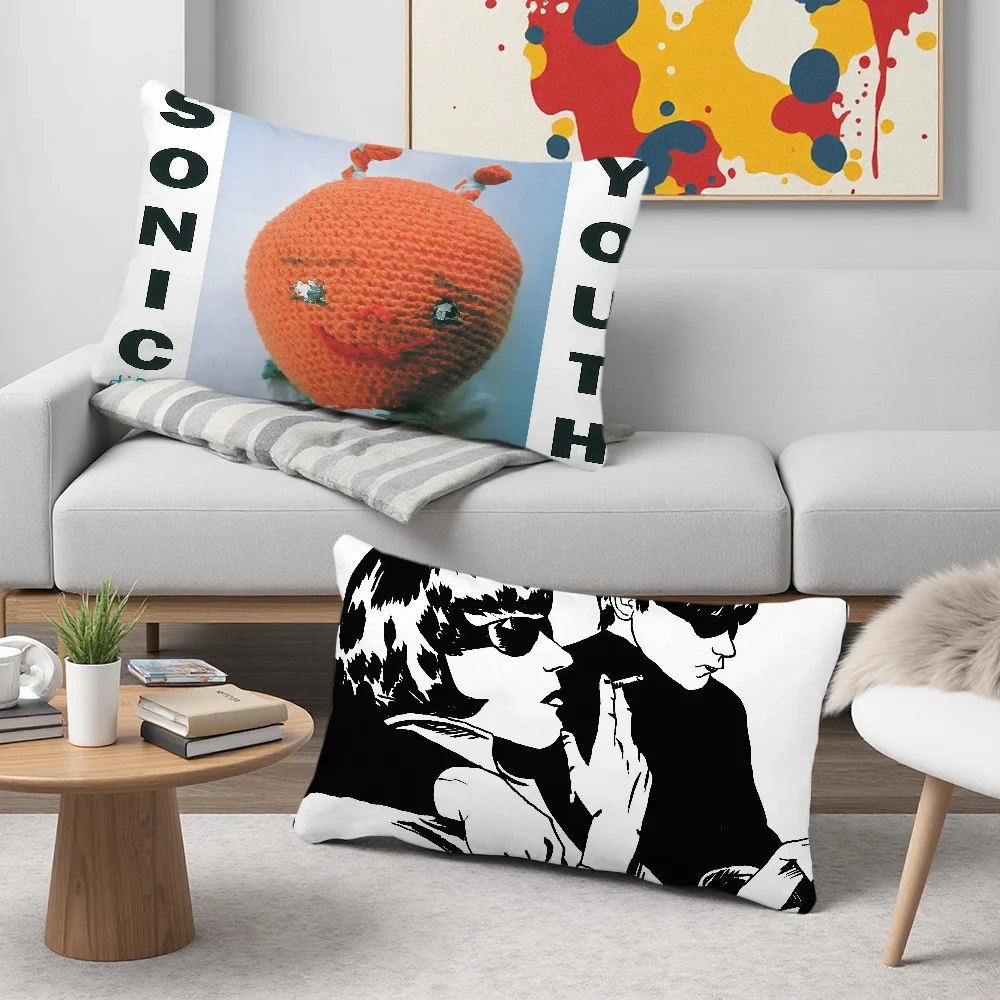 Rock S-SonicS Band Y-YouthES cushion cover Rectangle Pillow Case Printing Bedside Sofa Room Home Decoration Pillowcase