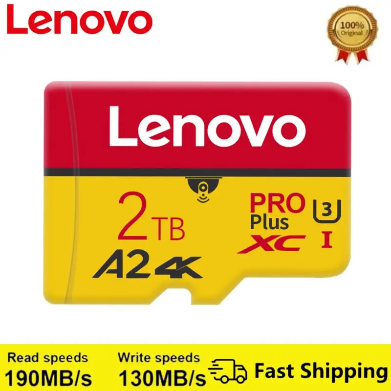 Lenovo 1 ТБ Micro TF SD-карта 128 ГБ Class 10 V30 Карта памяти UHS-I SD-карта Высокоскоростная TF-карта 512 ГБ 2 ТБ для игр Nintendo Switch