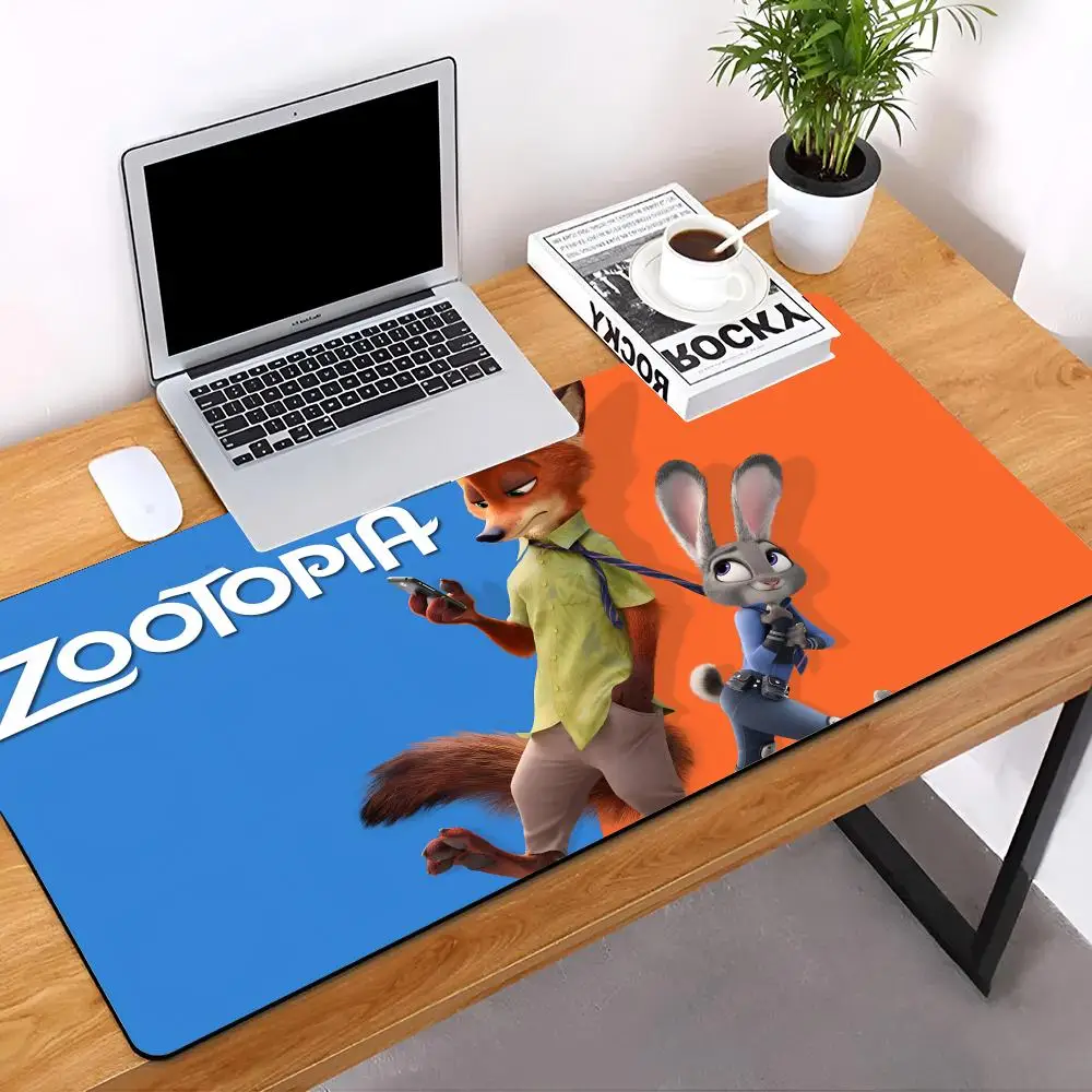 

Disney Zootopia MINISO Mouse Pad E-sports Players Desk Mat With Pad Gaming Accessories Prime Gaming Keyboard Pad XXL 90x40cm