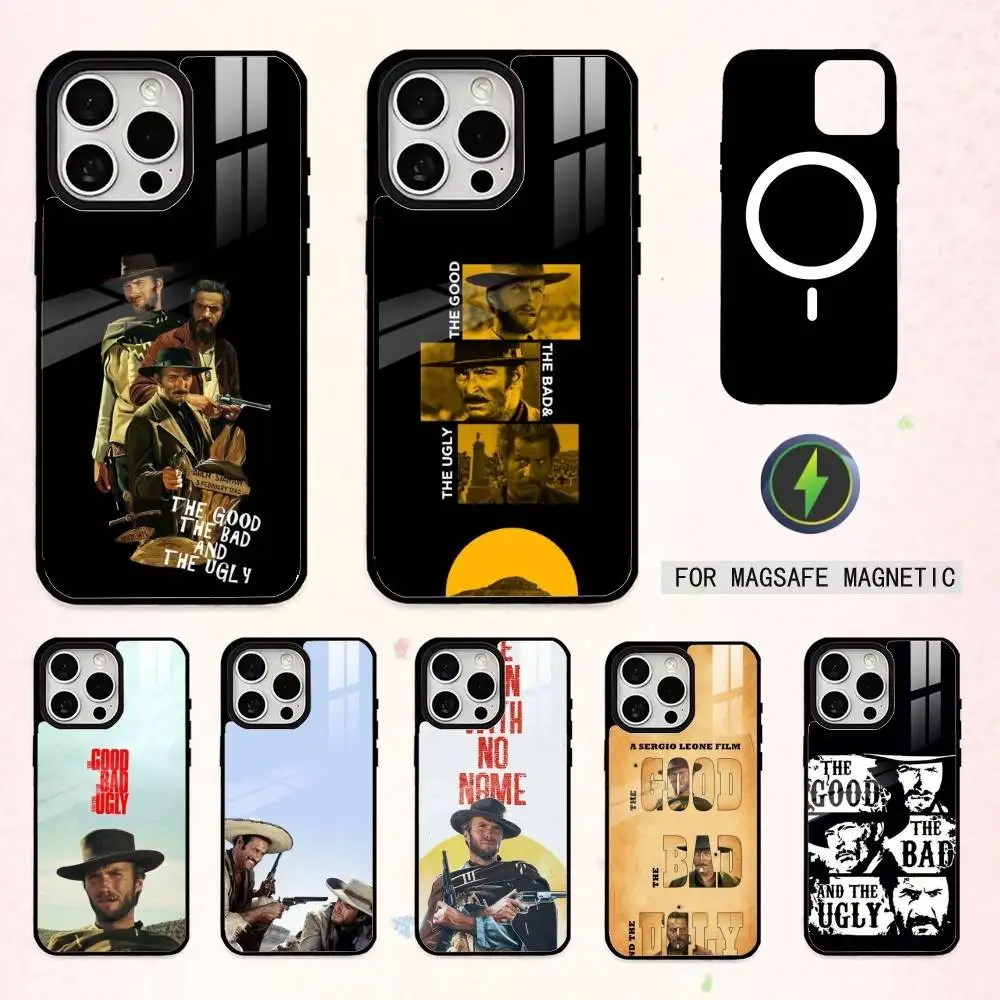 

MOVIE The Good the B-Bad and Ugly Phone Case For iPhone17,16,15,14,13,12,11 Plus,Pro Max Magnetic For Magsafe Wireless Charging