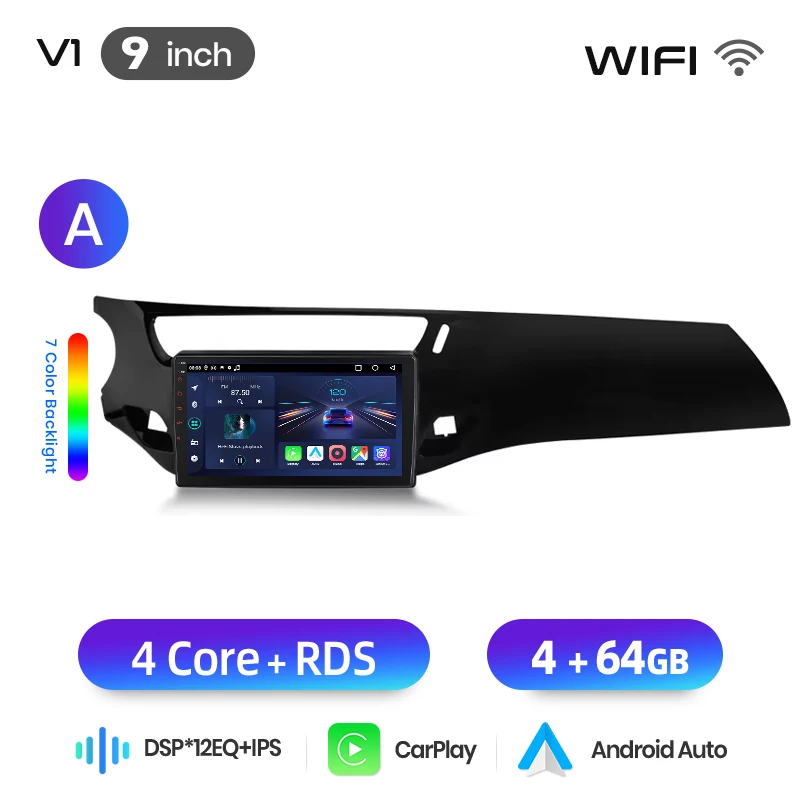 Junsun Android Auto autoradio voor Citroen C3 DS3 2010 2011 2012 2013 2014 2015 2016 Multimedia draadloze Apple CarPlay slimme intelligente systemen IPS touchscreen stereo videospeler 2 Din autoradio