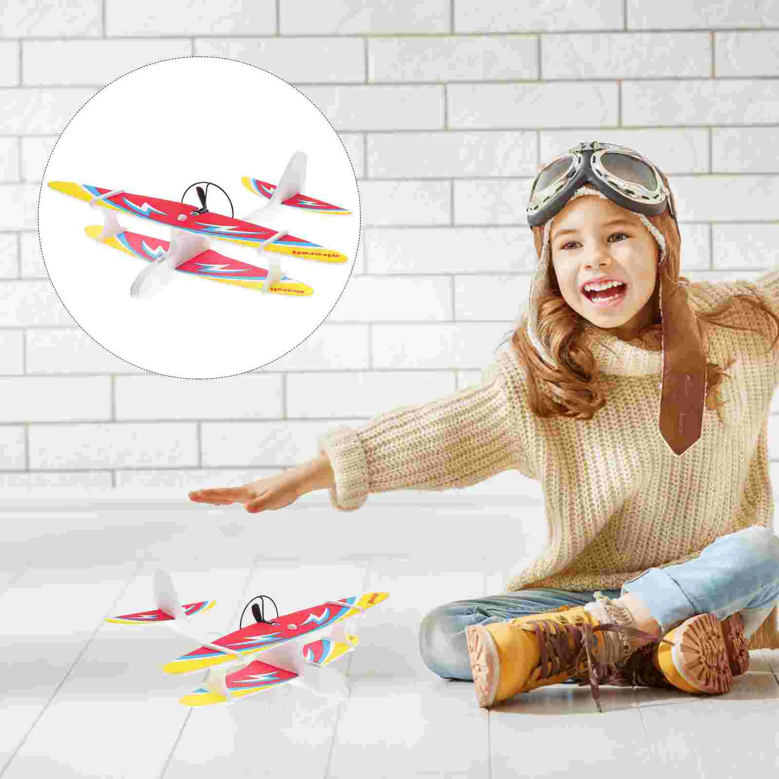 Condensatore elettrico aereo per simulazione di aerei giocattolo per aeroplani giocattoli modello per bambini volo creativo