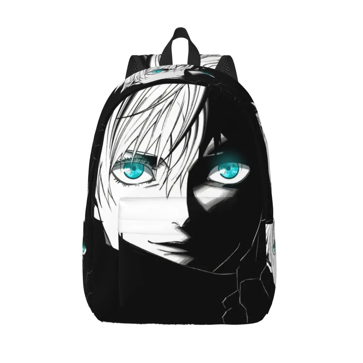 

Custom Jujutsu Kaisen Gojo Satoru Travel Canvas Backpack Women Men School Computer Bookbag Anime College Student Daypack Bags