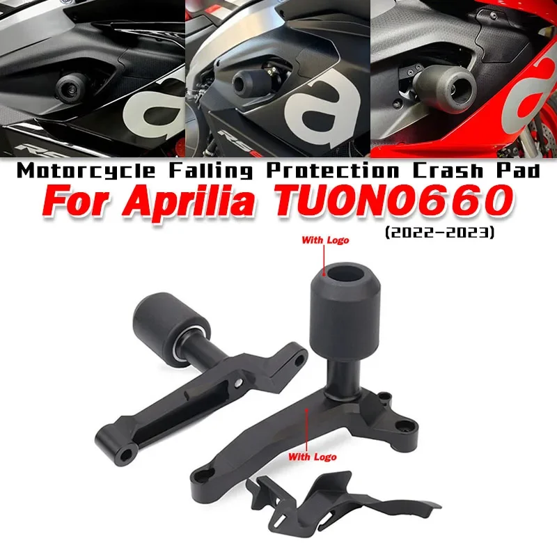 For Aprilia TUONO 660 / Factory 2022-2023 Motorcycle Frame Crash Slider Protector Pads Motorcycle Anti-falling Protection Crash