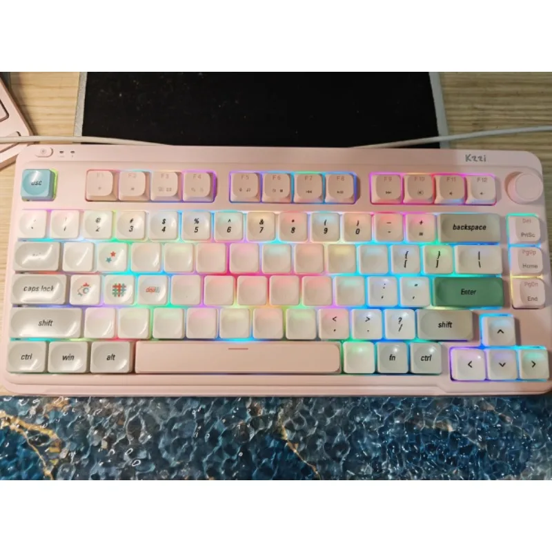 

LCK Оригинальный низкопрофильный колпачок для клавиш PBT Vintage Point Key Cap R3 Профиль Индивидуальные милые колпачки для клавиш Повседневный подарок для работы и офиса