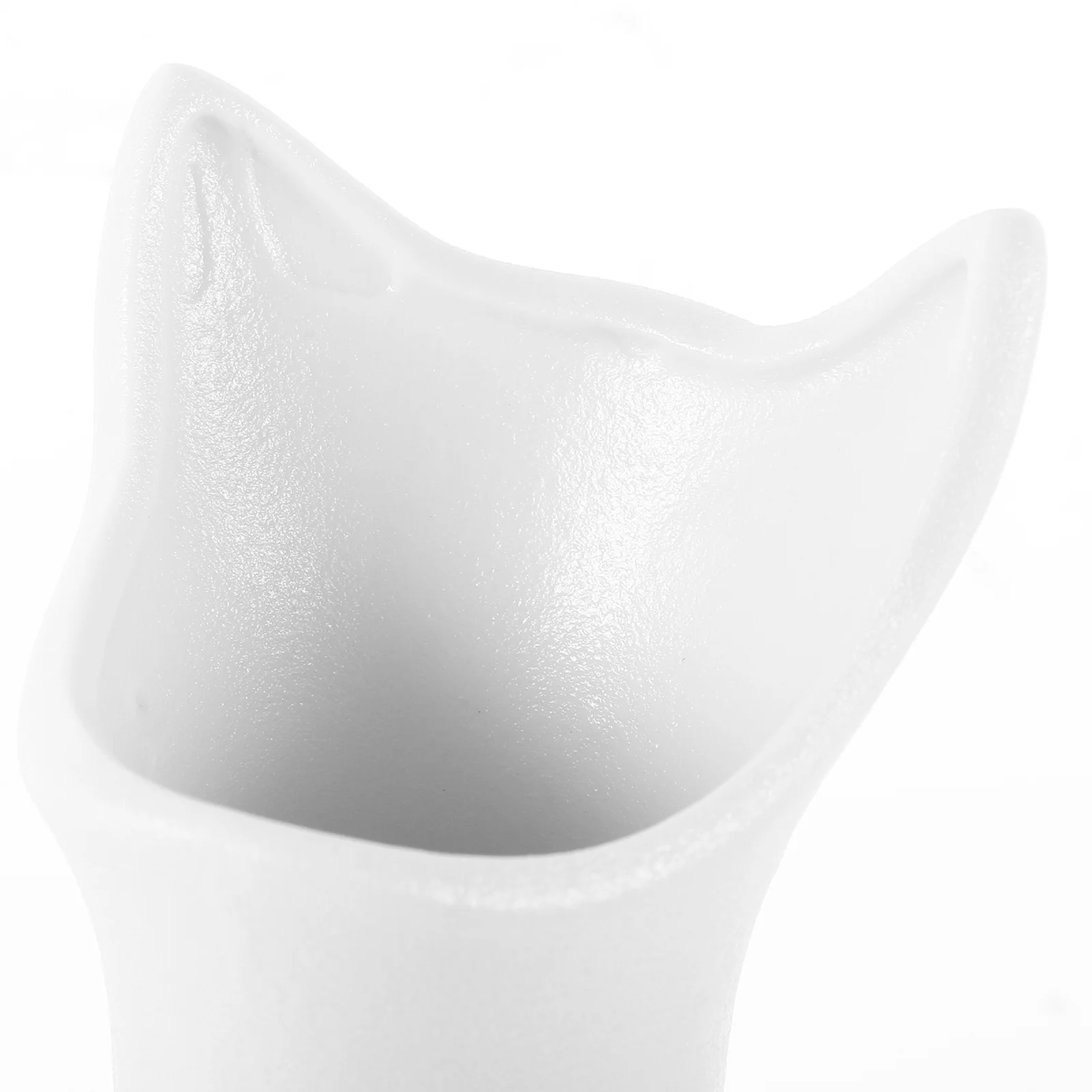 

Small Cat Ear Shaped Ceramic Vase Fresh Design Decorative Floral Arranging Pot for Home Office Bookshelf Table Centerpiece