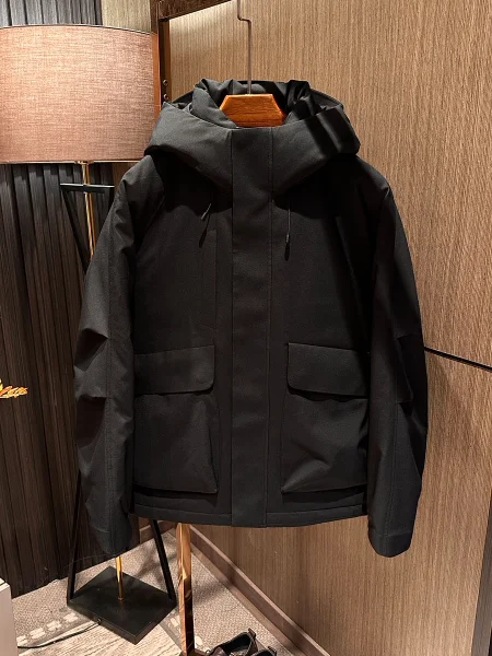 

Мужская зимняя рабочая куртка для активного отдыха: ветрозащитная, водонепроницаемая, теплая, с капюшоном, однотонная, универсальная, с наполнителем из полиэфирного волокна