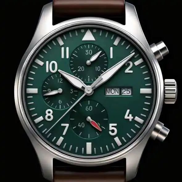 41mm Vintage Heritage Mens Luxury Watch 904L Steel Quartz Mechanical Movement Night Glow Hour Markers Water Resistant Gentleman