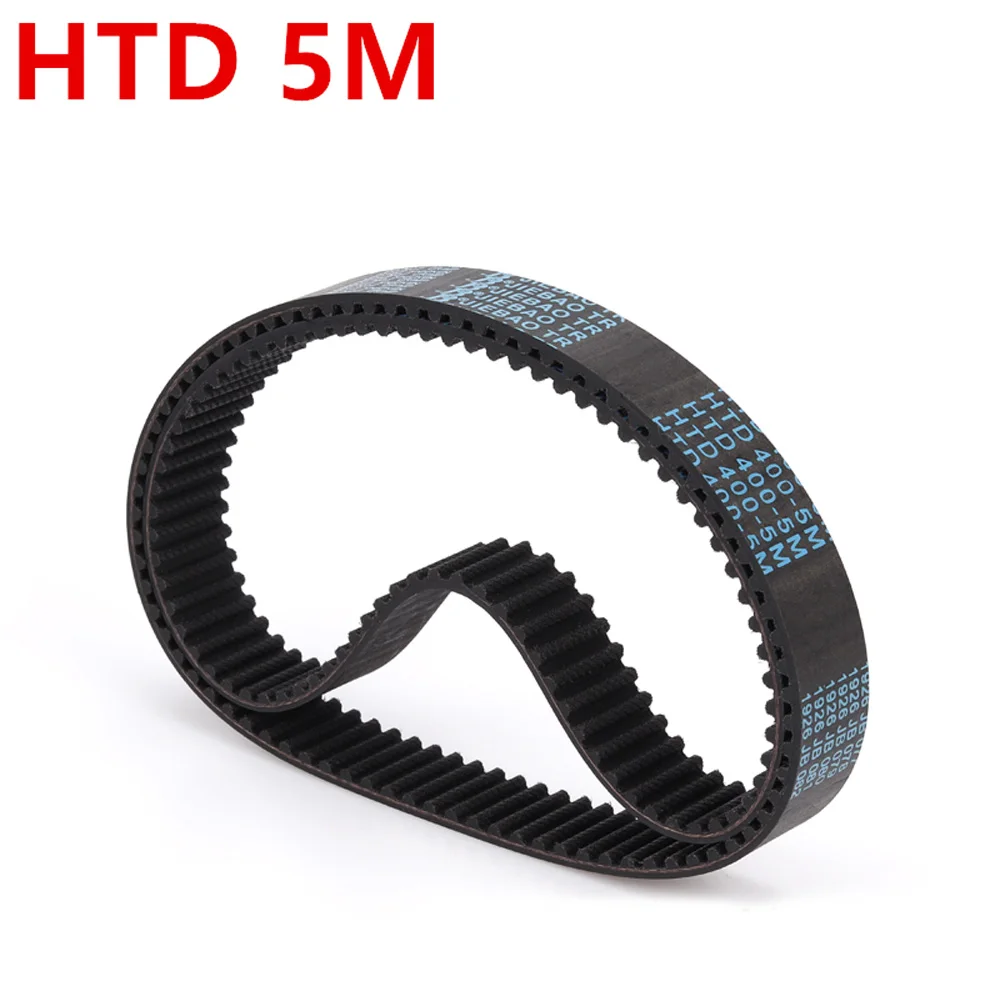 

HTD-5M 565mm-650mm Pitch 5mm Timing Pulley Belt Close Loop Rubber Timing Belts Width 25mm Synchronous Belt