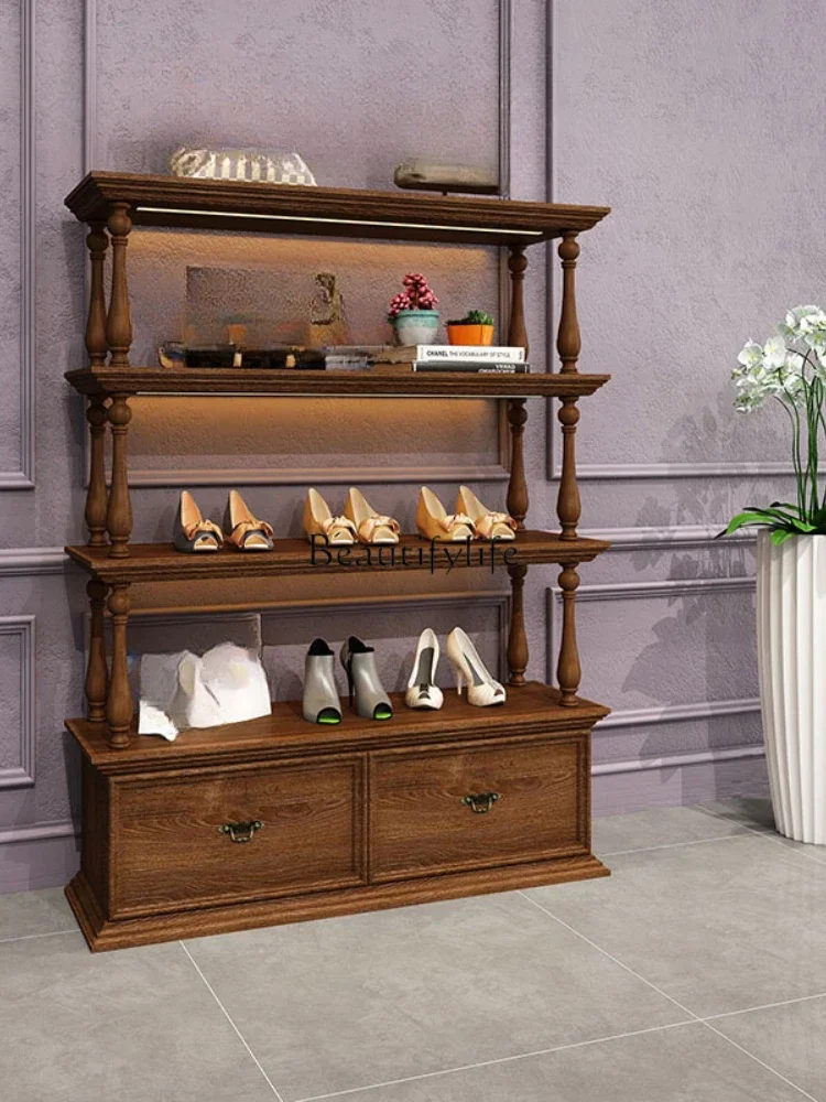 

yj21 Medieval display museum customized against the wall high cabinet