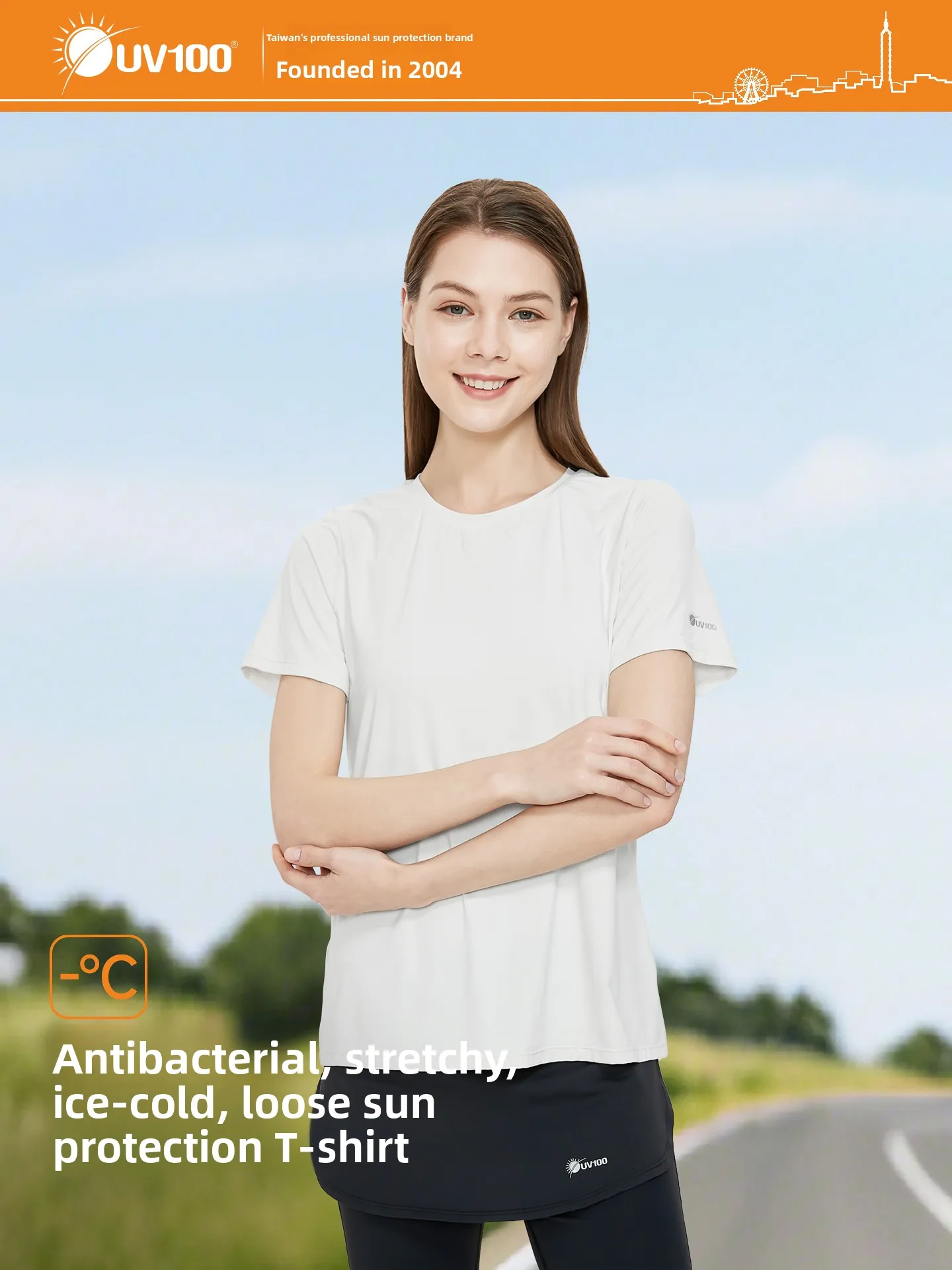 

UV00 Sports T-irt Women Summer round Ne ort Sve Lightweight Outdoor UV Protection Breathable Online Top 23057