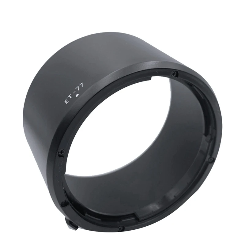 ET77 Lens Hood Circular Sunshade Replace ET-77 For Canon RF 85Mm F/2 Macro Is STM, RF 85 Mm F2 MACRO Is STM