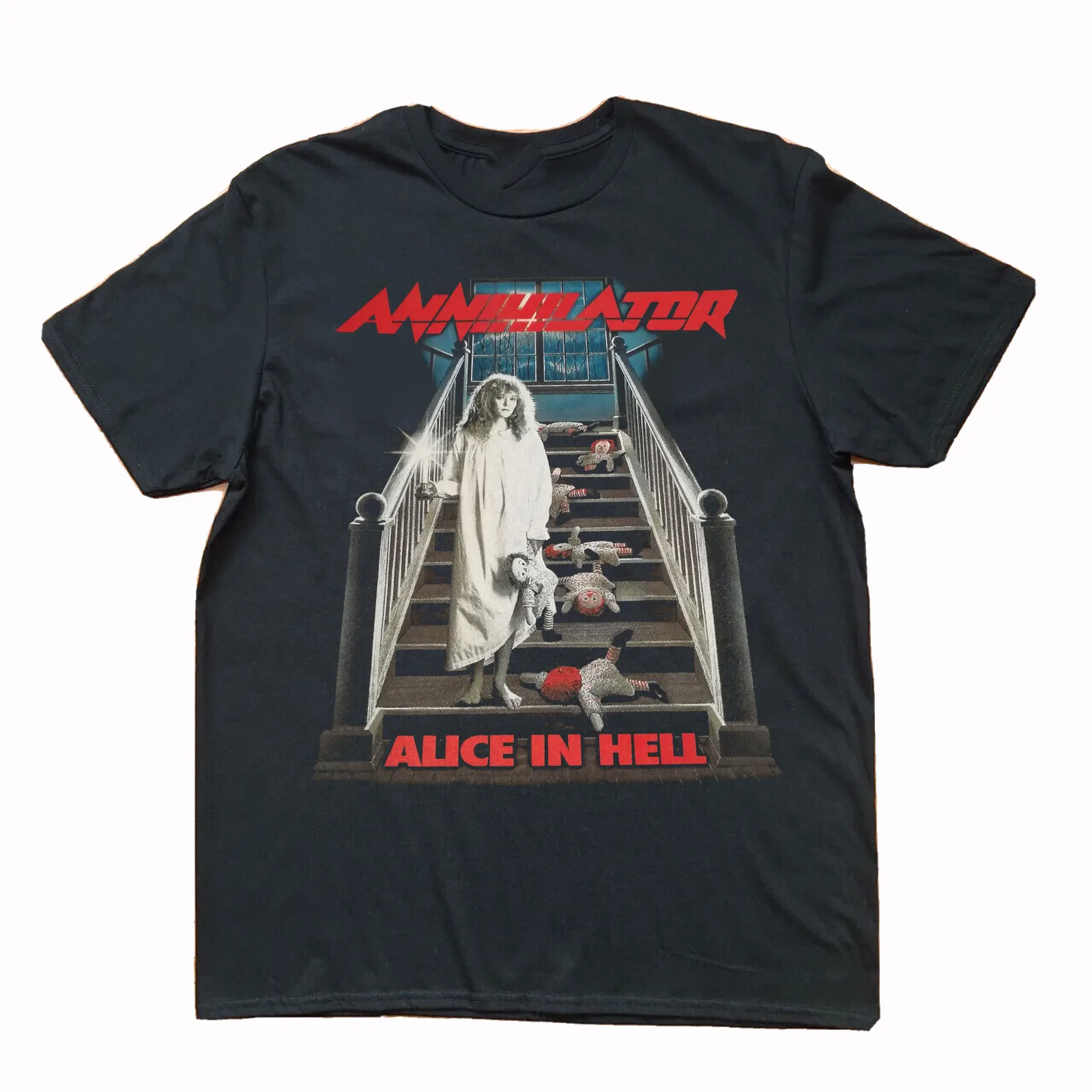 Annihilator Alice in Hell T Shirt Slayer T Shirt S-4XL EG724