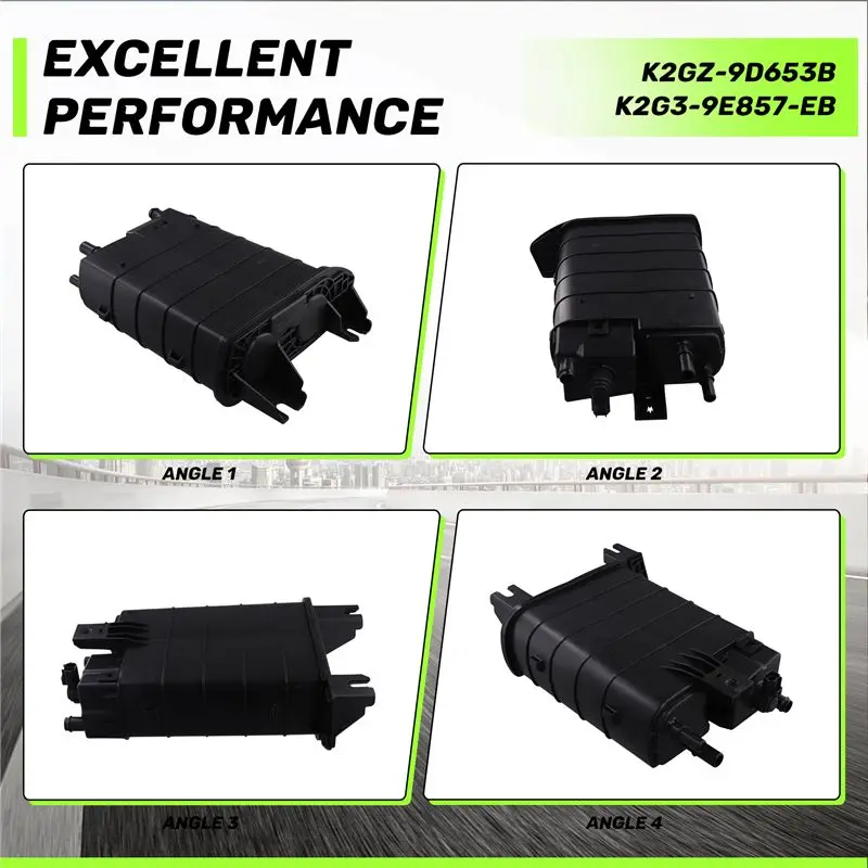 K2GZ-9D653B K2G3-9E857-EB Car Fuel Vapor Canister Carbon Canister Fuel Vapor Charcoal Canister K2GZ 9D653-A-M53K