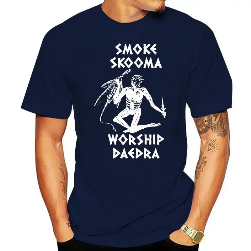 Men t shirt Smoke Skooma Worship DaeDra T-Shirt tshirts Women t-shirt