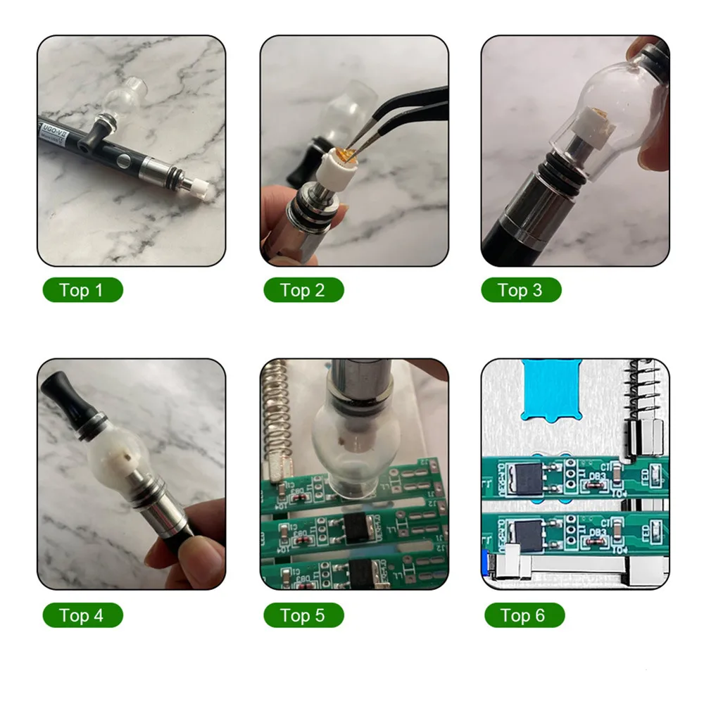 Imagem -06 - Rosin Atomizer Flux Pen Pcb Detector de Curto-circuito Carregamento Usb no Soldering Iron Welding Pen For Mobile Phone Repair