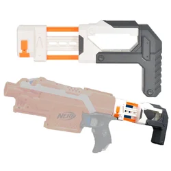 Respaldo integrado Universal para pistola de balas blandas, Compatible con NERF, accesorios para pistola de juguete