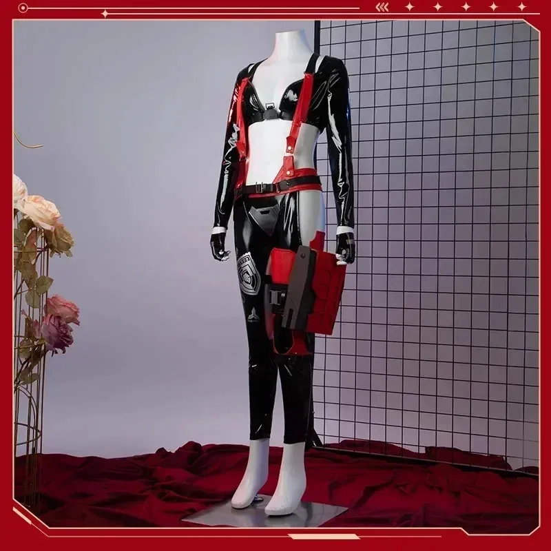 New Goddess Of Victory: Nikke Doujin Red Hood Cosplay Costume Women Sexy Clothes Comic-con Party Uniform Cos Clothing Full Set