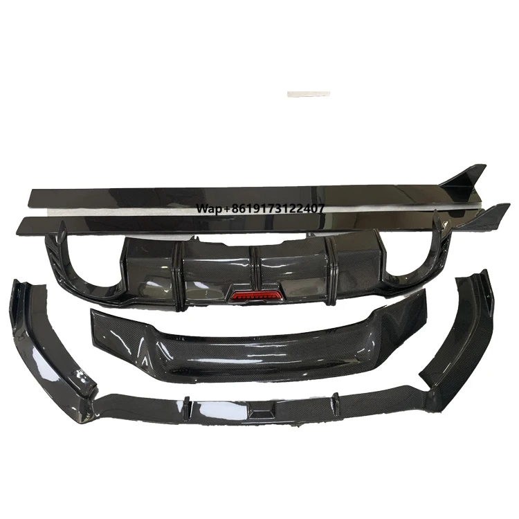 

Carbon Fiber Front Lip, Side Skirts, Rear Diffuser, Spoiler for RS5 B9 SEDAN 2017-2019