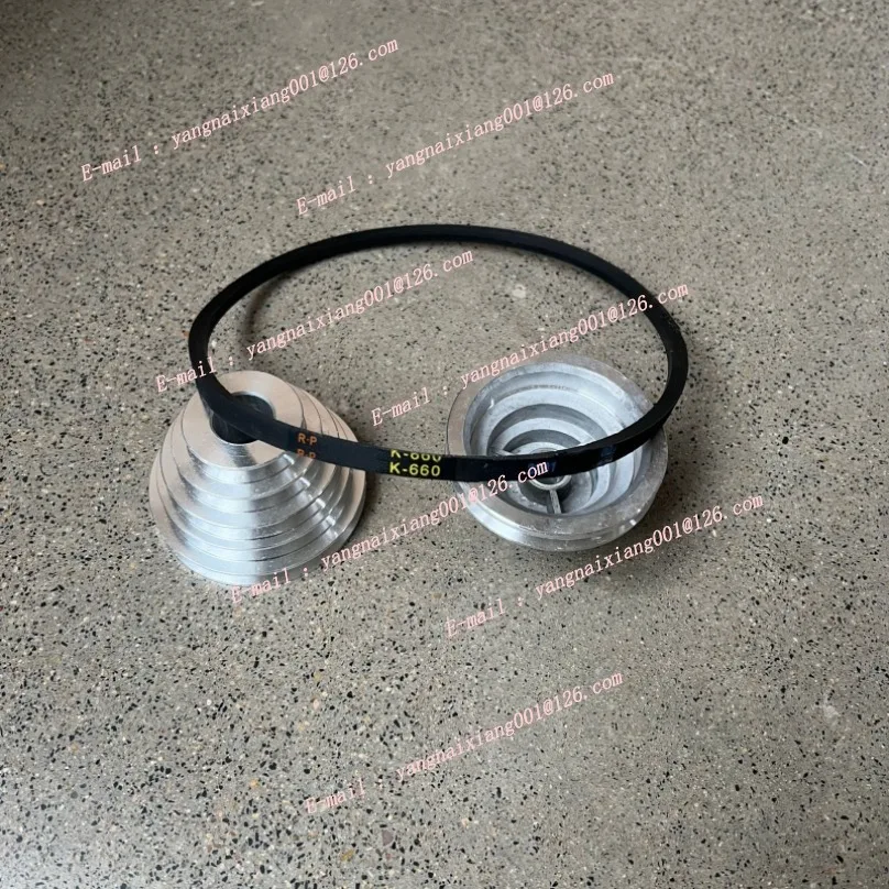 Ruota per trapano da banco da 13 mm Ruota per pagoda in alluminio Cintura K660 V Accessori per trapano da banco leggero per uso domestico