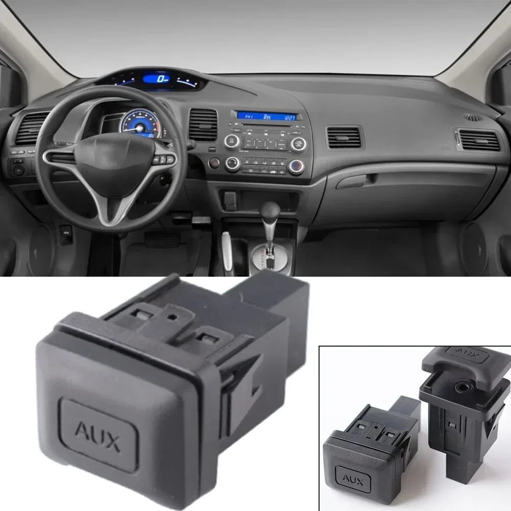 For Honda Civic 2006 2007 2008 2009 2010 2011 CRV 2009 2010 2011 39112-SNA-A01 39112SNAA01 Car Auxiliary Input Port Aux Switch