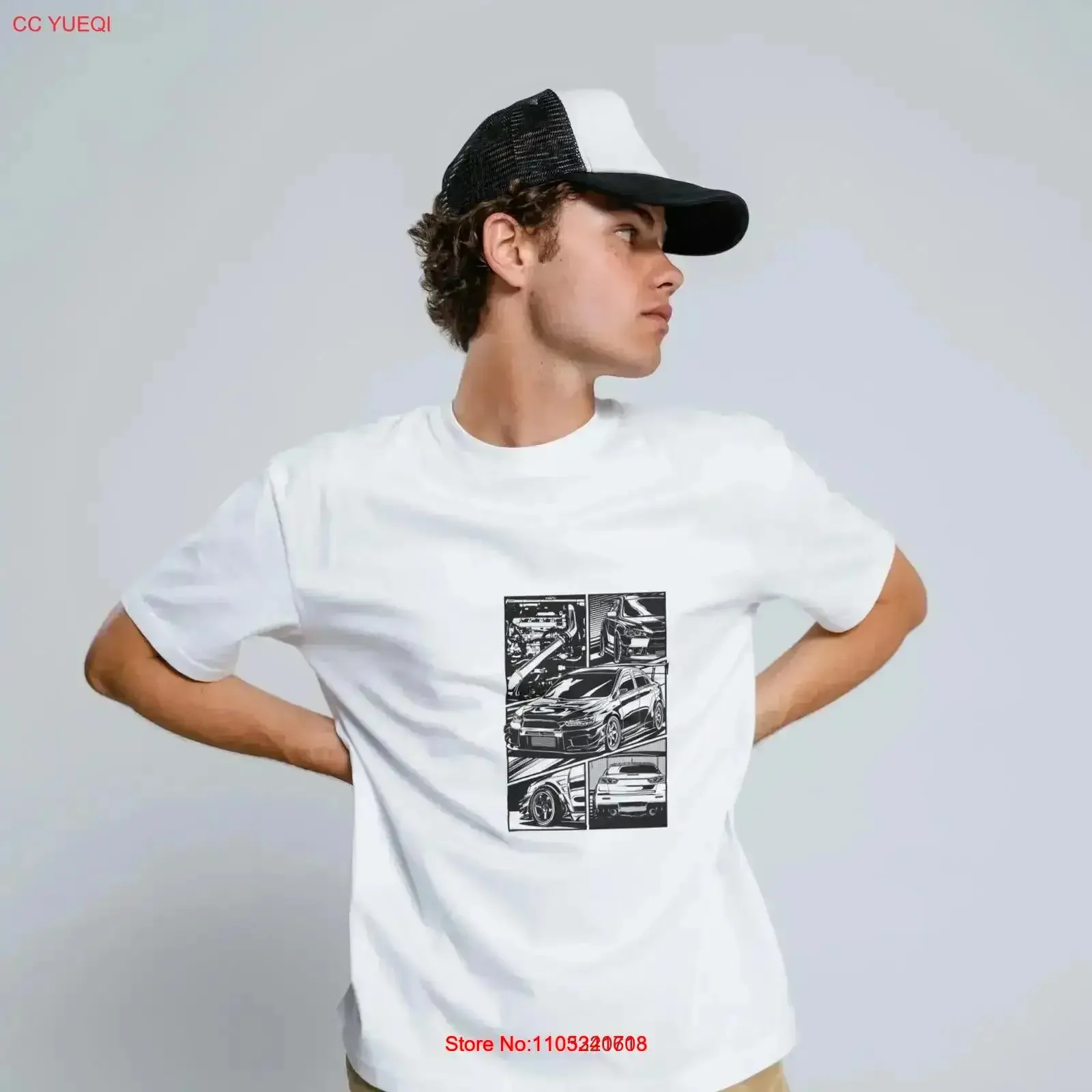 

Evo T Shirt vintage Washed streetwear Casual Stretched Breathable Top For Everyday Wear Soft Comfortable Slightly homme graphic