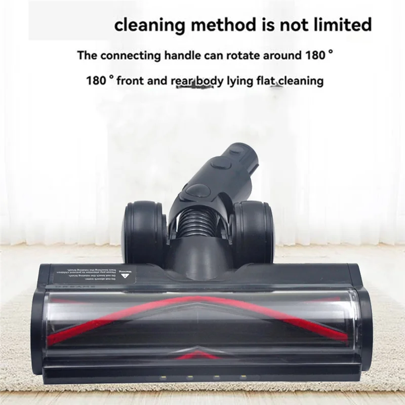 Promotion!Carpet Brush Assembly With Roller For Dreame V12 Pro Electric Floor Brush Enhances Vacuum Cleaner Efficiency