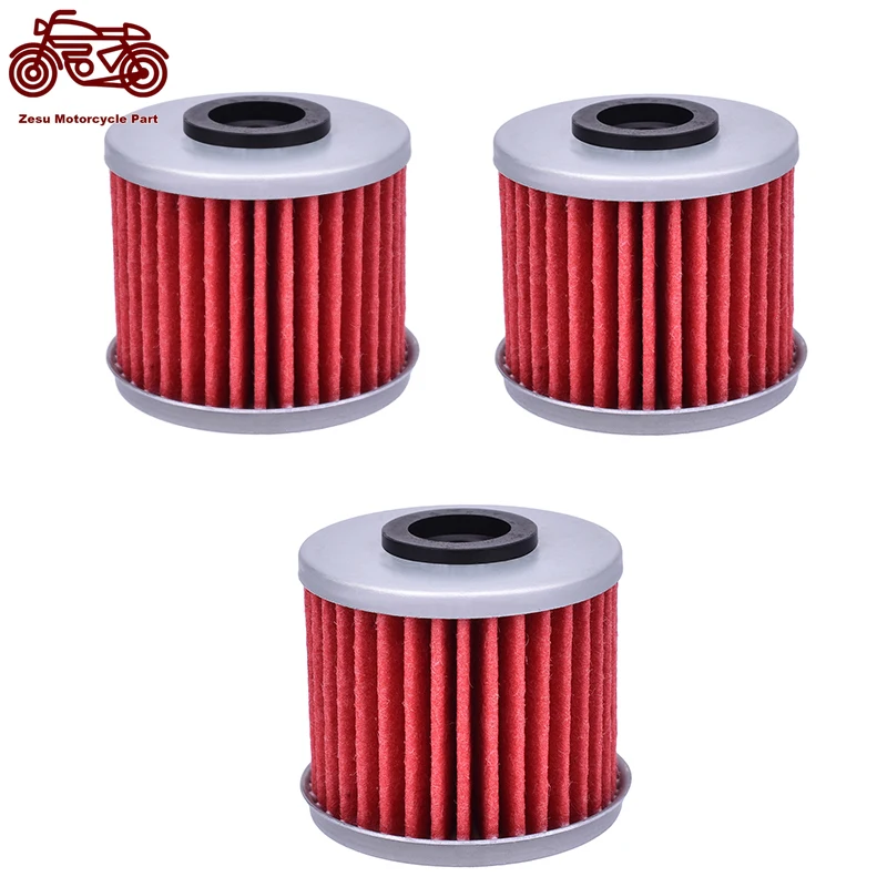 Wymiana filtra oleju silnikowego dla Honda CRF300 L Rally CB300 F/FA CBR300 R/RA CMX300 A Rebel CRF250R XL125V VT125 SXS500M