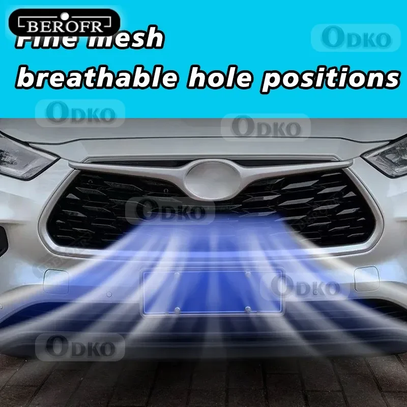 ل Volkswagen VW ID4 ID.4 CROZZ 2021 شبكة حشرات الترتر تصفيف السيارة خزان المياه شبكة واقية غطاء لوحة شاشة الحشرات #2