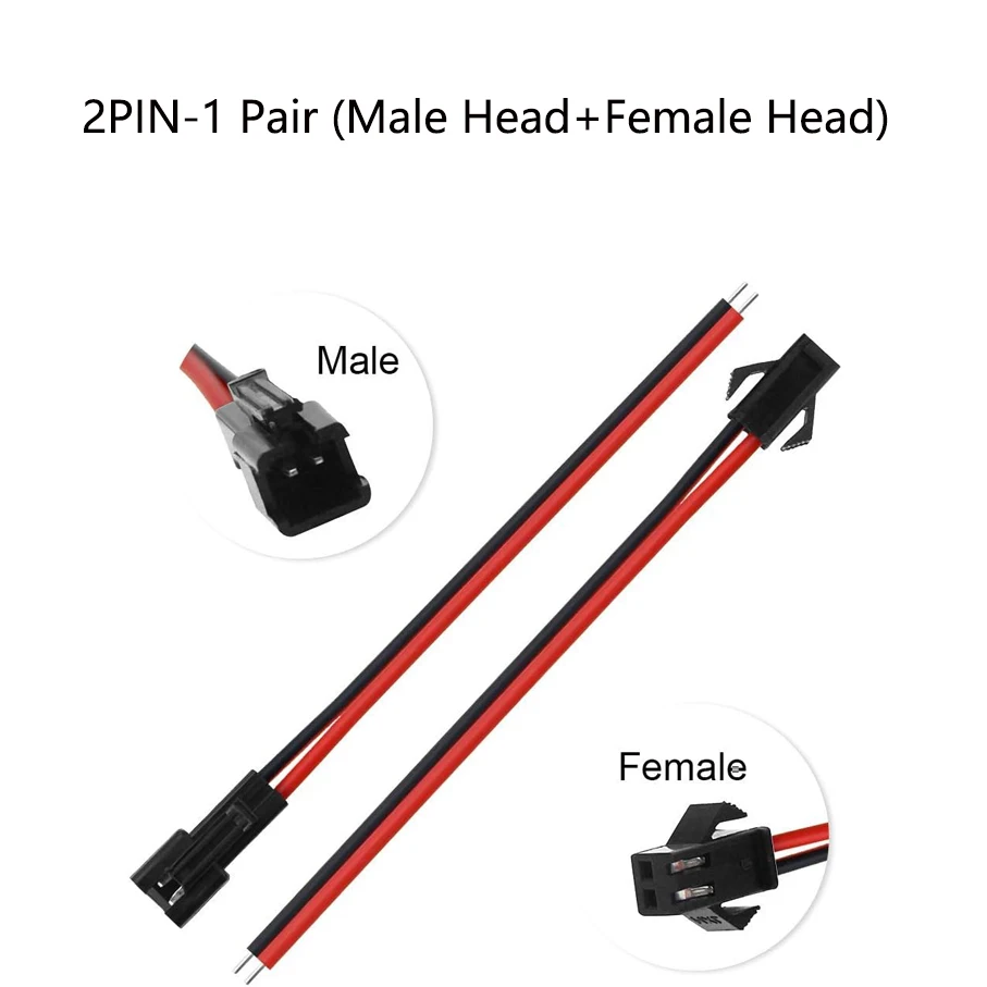 LED Connector, LED Strip Extension Includes Solderless Lighting Accessories for 8MM 10 mm 2PIN 4Pin RGB 5050 3528 2835 Led Tape